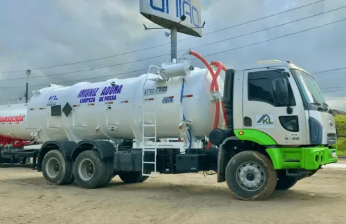 Tanque de Sucção fabricado pela Tanques União